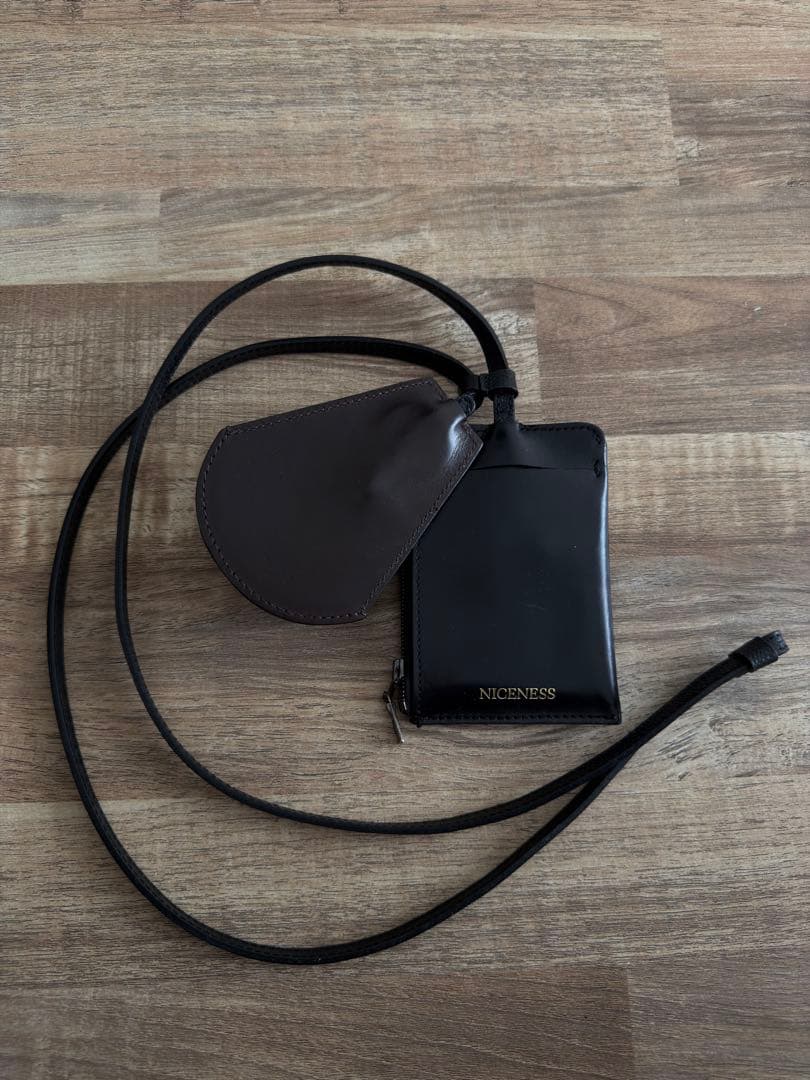 NICENESS ナイスネス spooky キーケース パスケース レザー