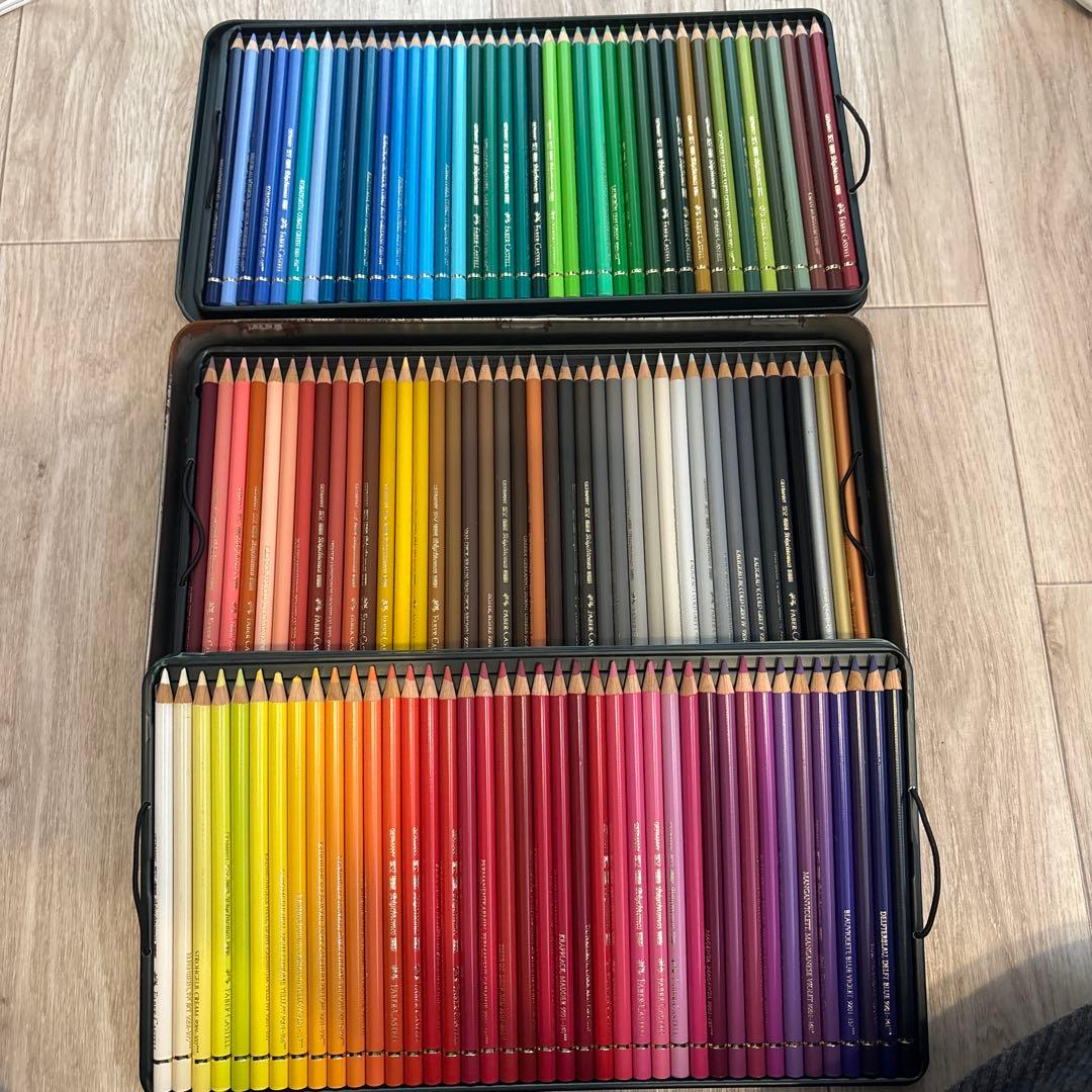 Faber-Castell Polychromos 120色セット　油性色鉛筆