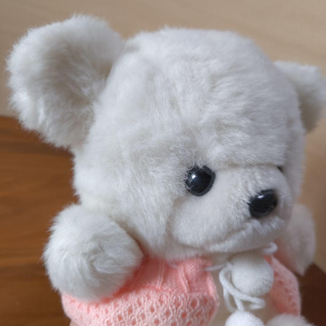 ナカジマ　中嶋製作所　しろくま　テディベア　昭和レトロ　ぬいぐるみ
