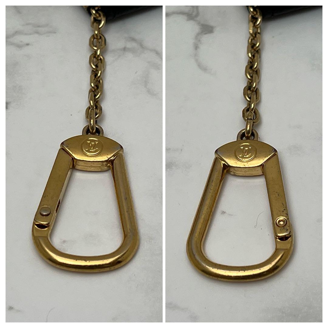 ルイヴィトン カードキーケース ポシェット・クレ ケース 現行品 ブラック