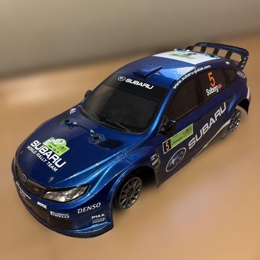 1/10RC スバル インプレッサ WRC 2008 TT-02ラリー風カスタム