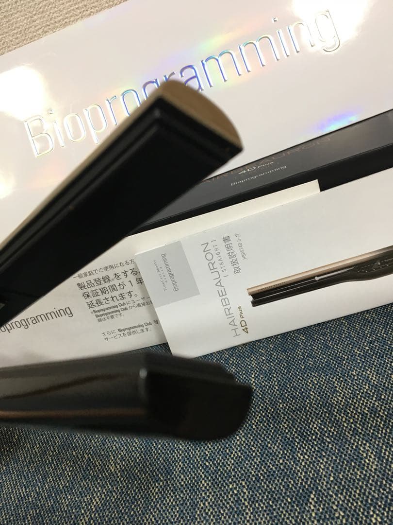 動作良好 うめだ阪急購入 ヘアビューロン　4d ストレートアイロン