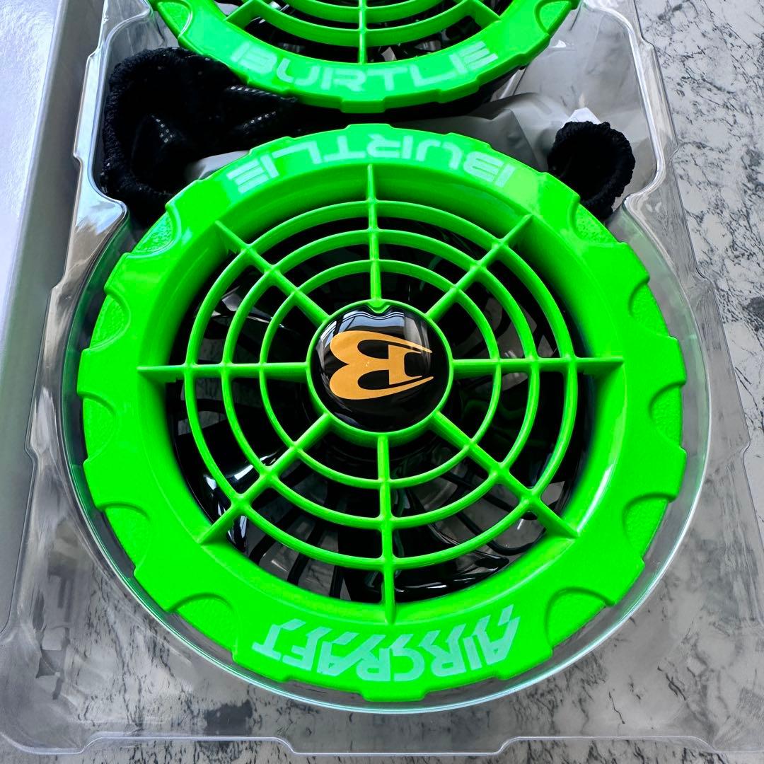 新品未使用 AC371 バートル ファン ライム　完売モデル