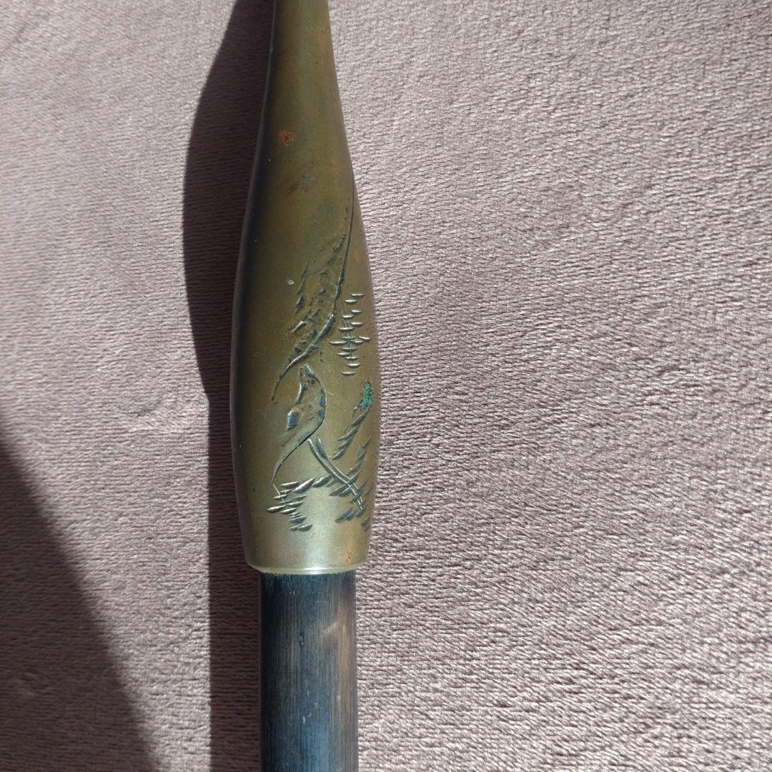 希少アンティーク彫刻キセル