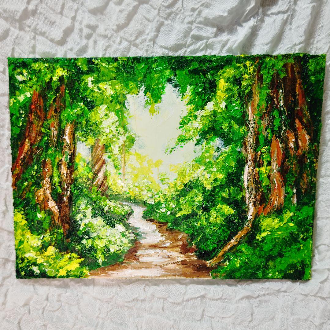 油絵 絵画 【樹海】