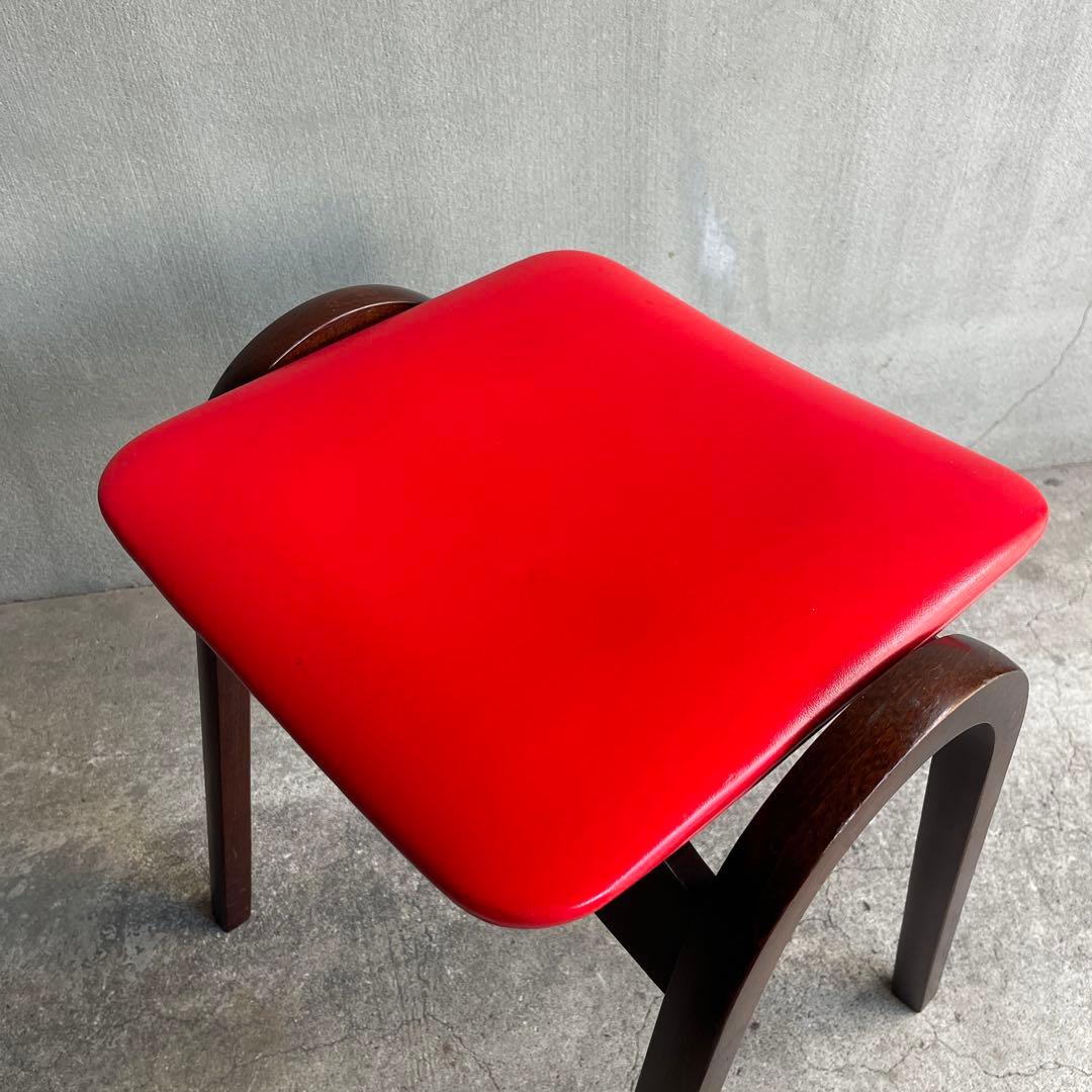 秋田木工　スタッキング スツール オールドビンテージ