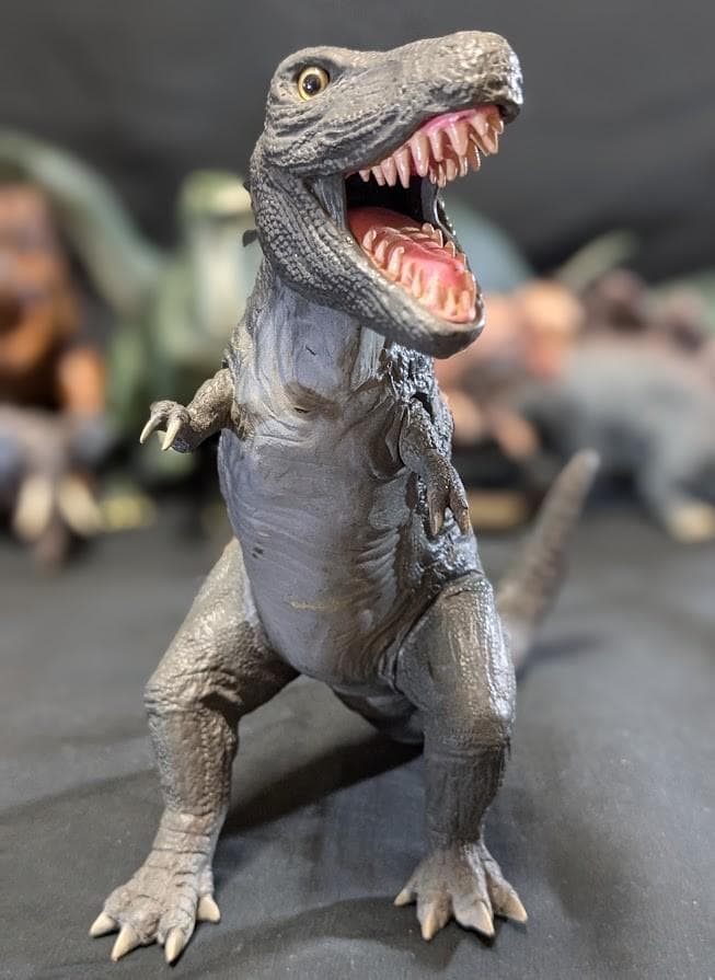 昭和レトロ恐竜（ツクダホビー）ソフビフィギュア９体セット＋２