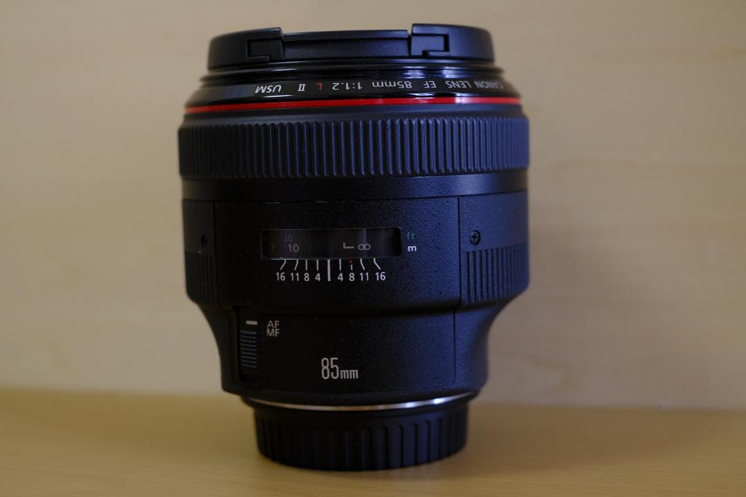 ★極美品 Canon EF85mm F1.2 LⅡ 中望遠レンズ 元箱付き完品