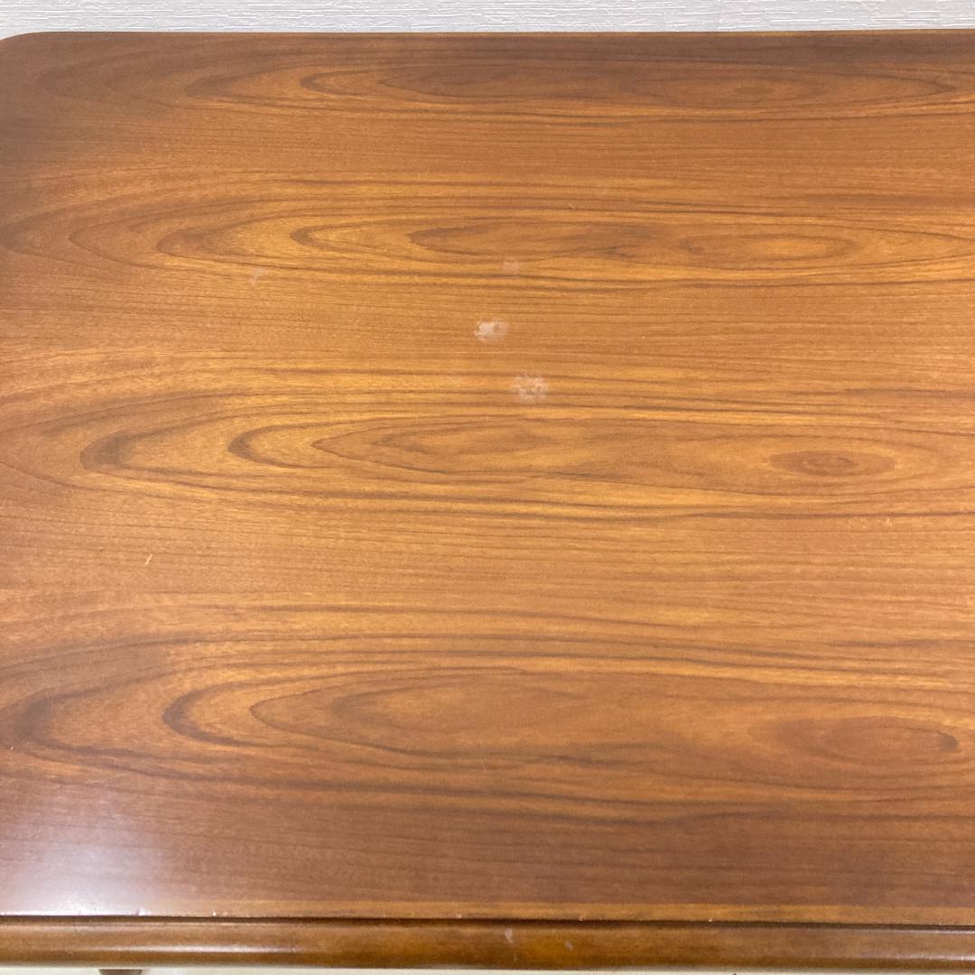 【カリモク】コロニアル　ダイニングテーブル　レトロ