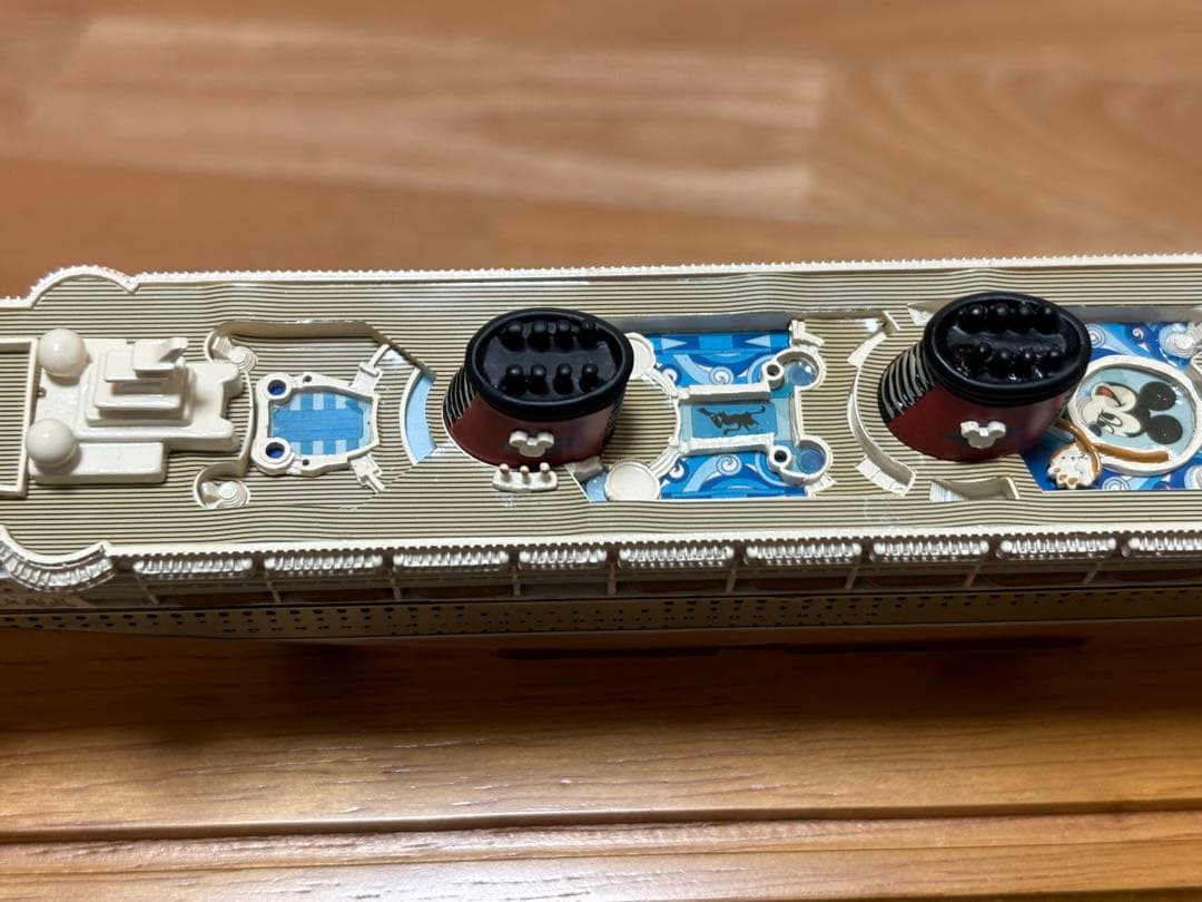 1/1000 ディズニー クルーズライン マジック号 クルーズ客船 模型 完成品