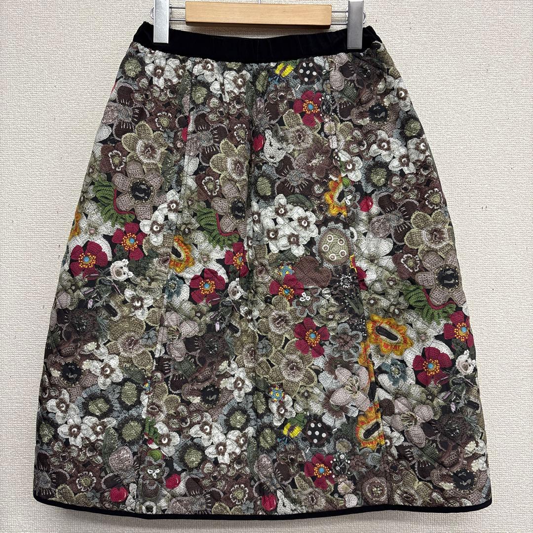 ALBEROBELLO アルベロベロ リバーシブル キルティングスカート