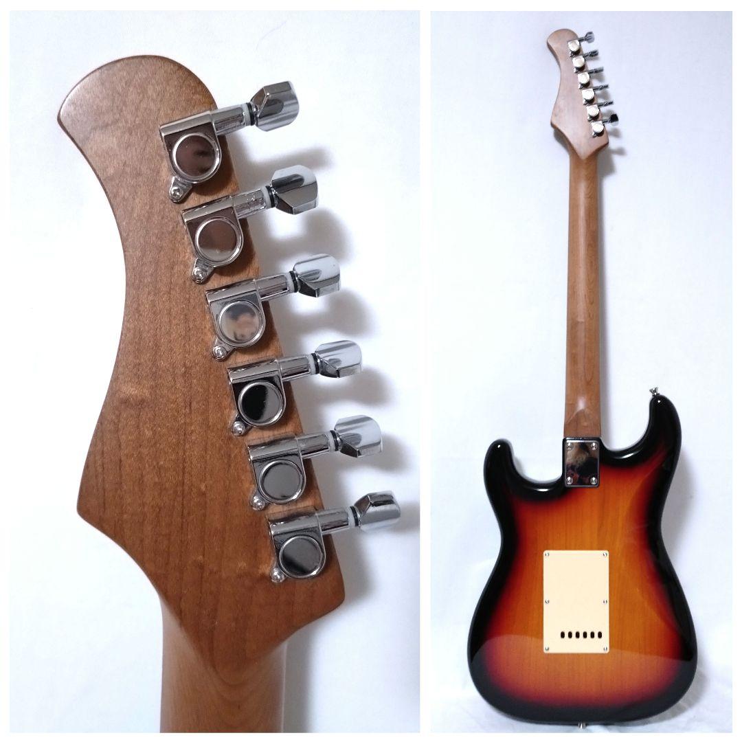 美品　Bacchus　バッカス　BST-1-RSM/M　ストラトキャスタータイプ