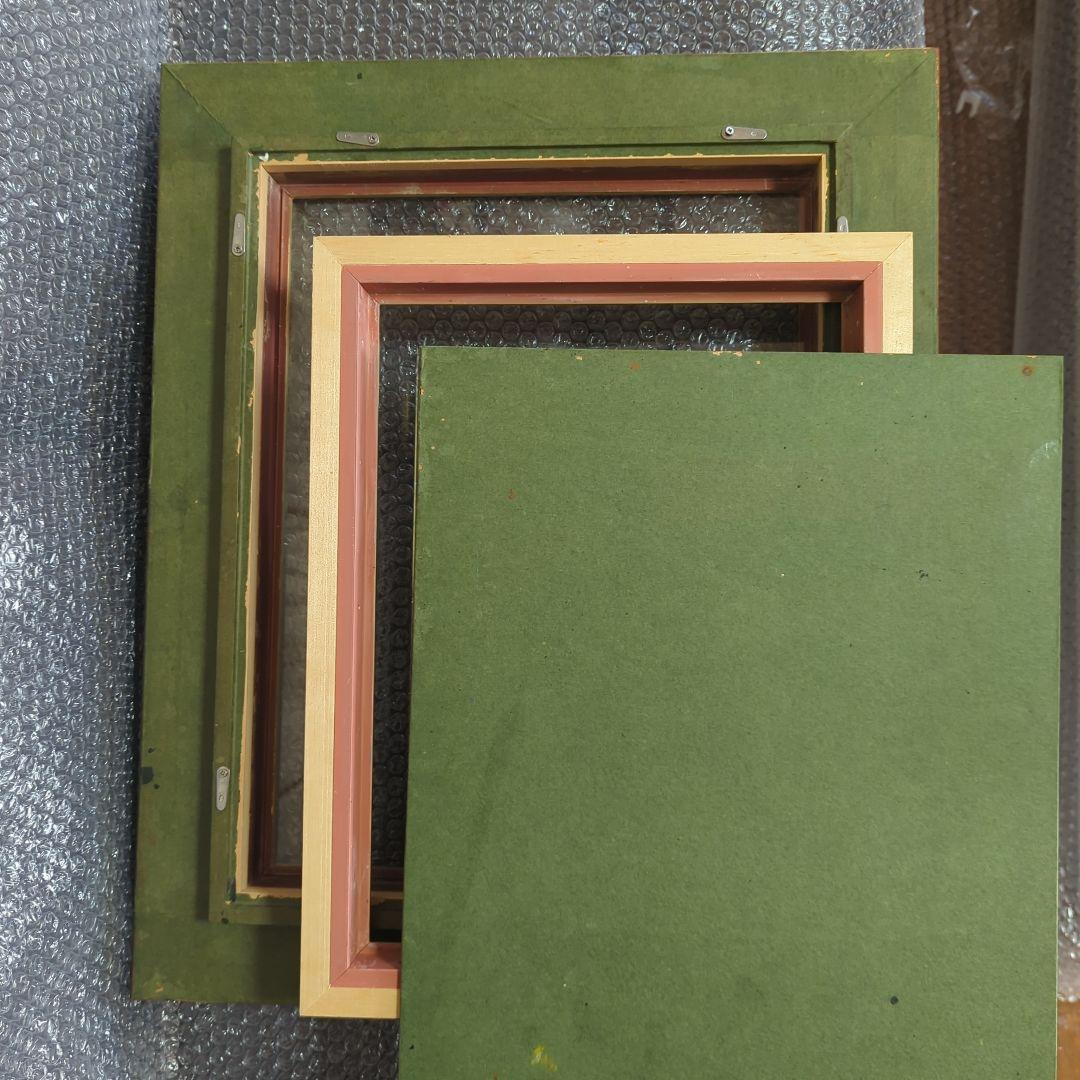 F4号油彩画（額縁入り)No.74