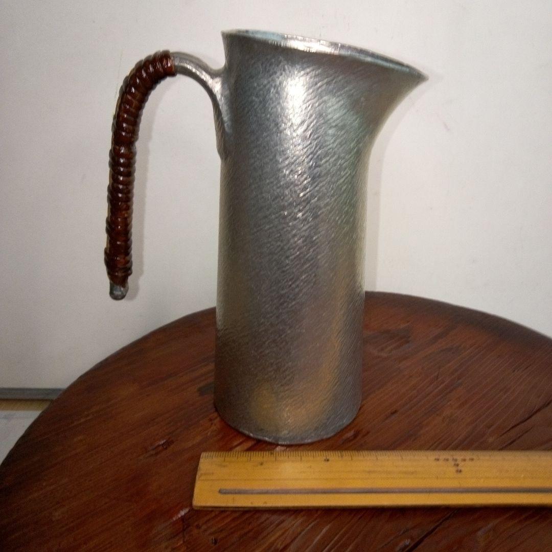 酒器　鶴岡鉦次郎　錫ちろり　ぐい呑