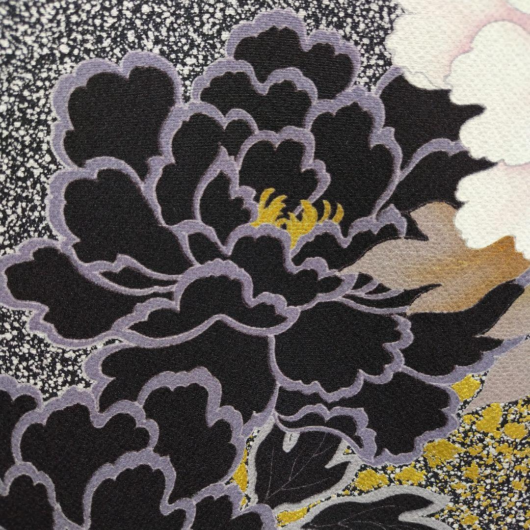 お直し無料☆振袖フルセット・成人式・大輪牡丹・金駒刺繍・金彩加工・モード系