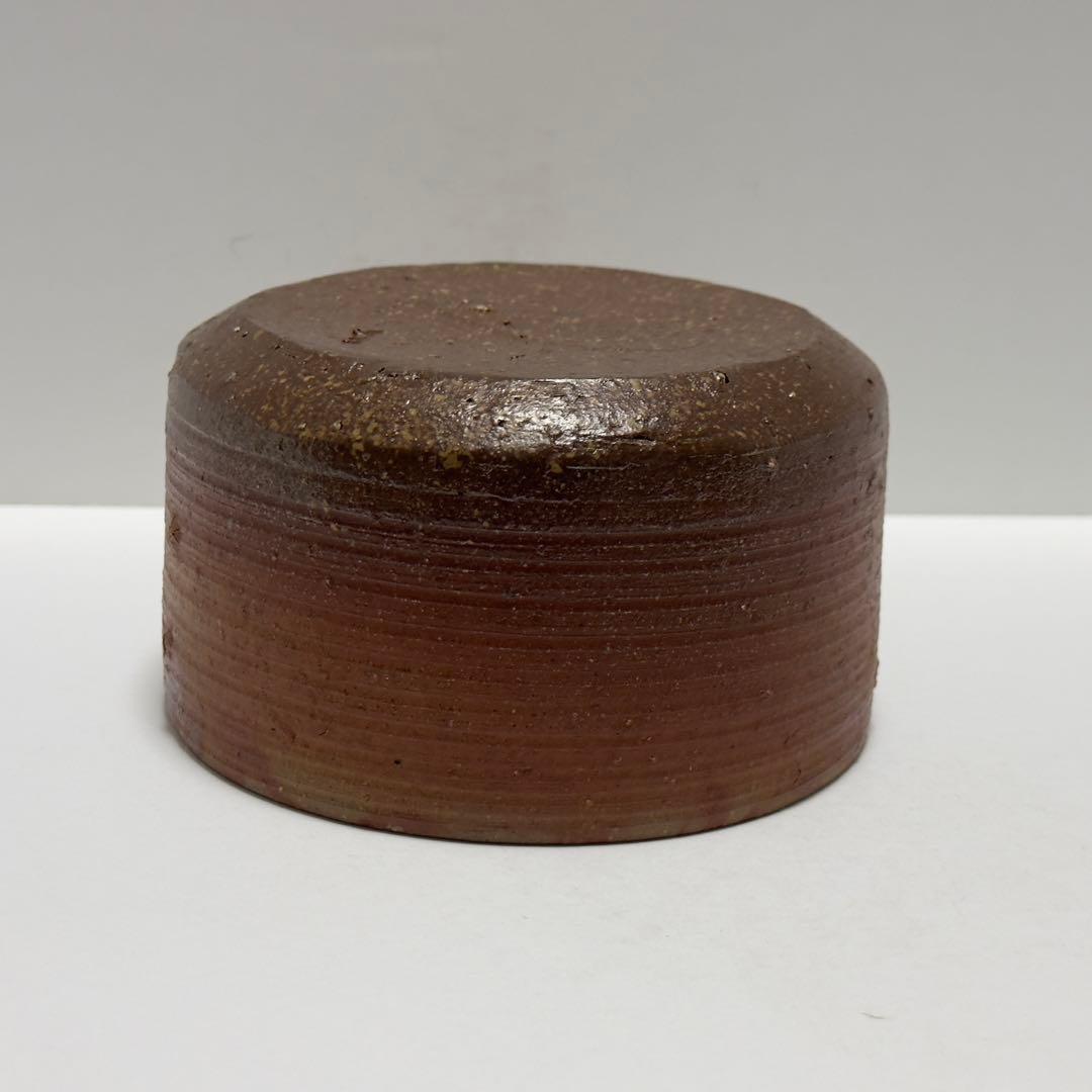 茶道具 伊勢崎満 備前焼 建水 共箱 茶道