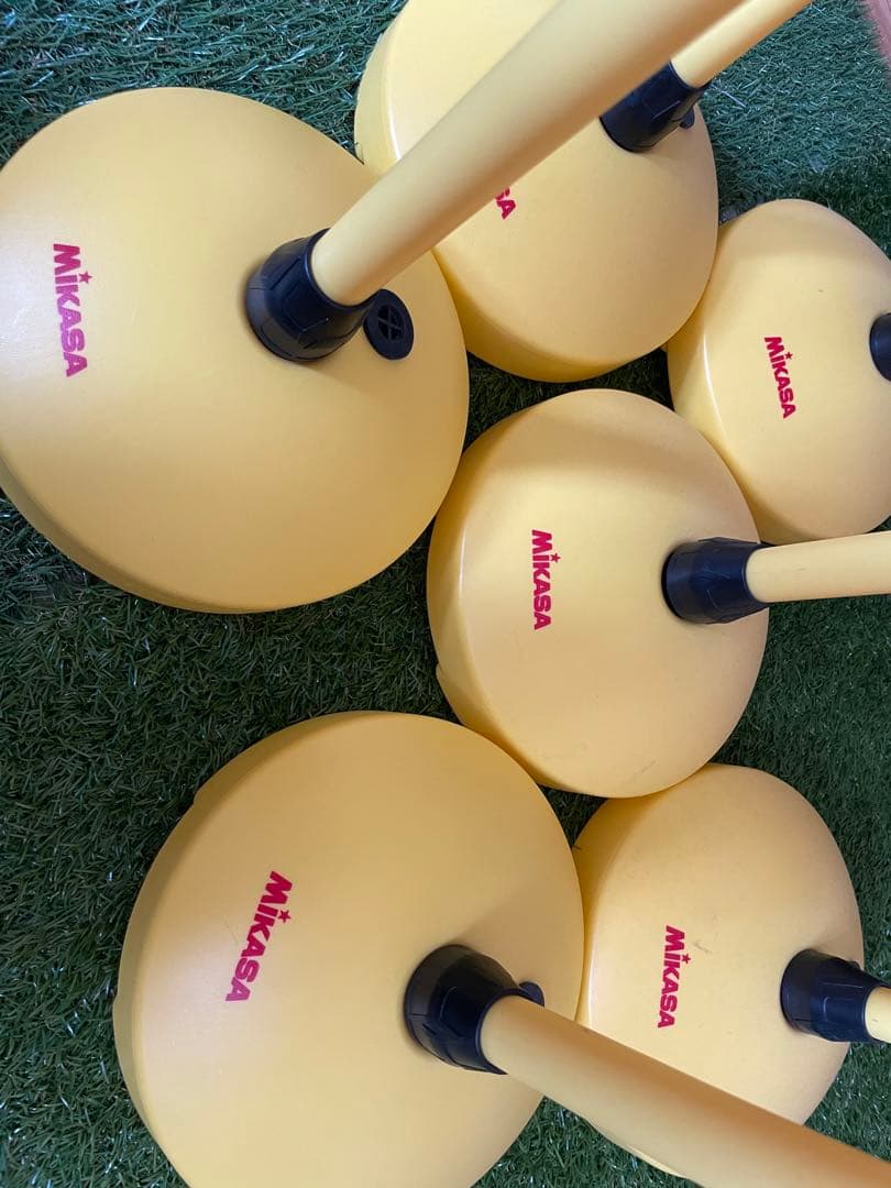 ミカサ　サッカー練習ポール6本&ラダー