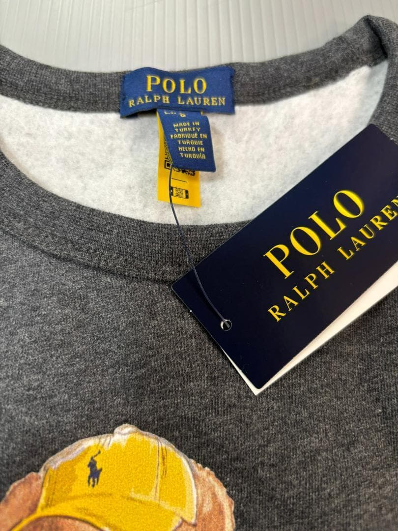 2025最新作新品ラルフローレンボーイズポロベア　トレーナーボーイズL160