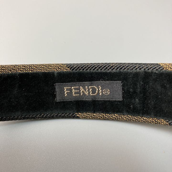 FENDI フェンディ カチューシャ ペカン柄 ヘアアクセサリー