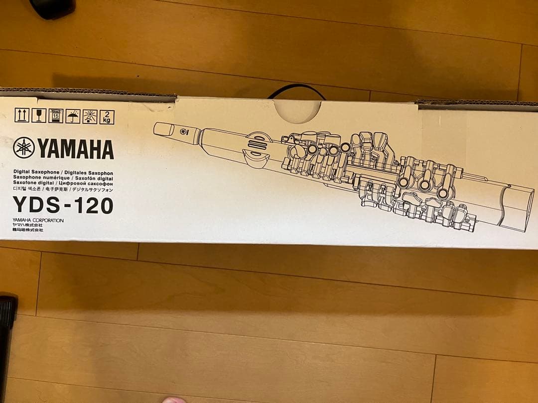 YAMAHA デジタルサックス YDS-120＋ヘッドフォン付き