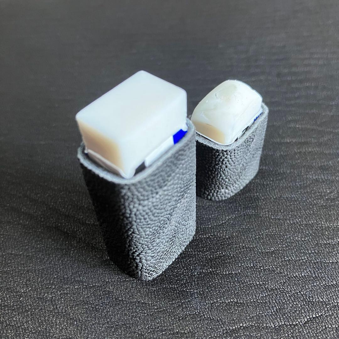 象革 エレファントレザー A6リング開閉式ノート ＋ 消しゴムケース セット