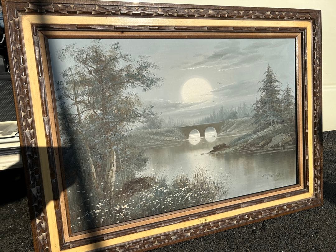 自然風景画 Garry サイン入り