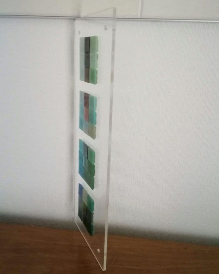 ベネチアンモザイクタイル　オブジェ④　壁面ディスプレイ　1980年代