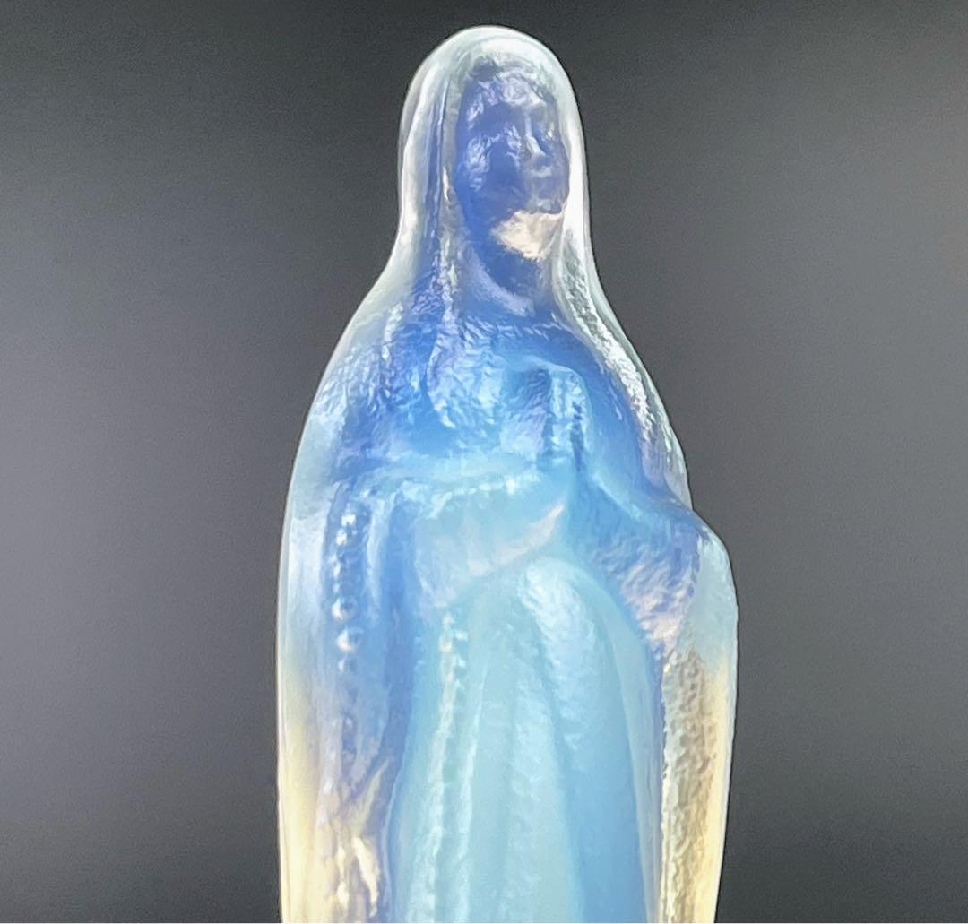 【美品】Sabino サビノ オパールセント 聖母 マリア像 ぺーパーウェイト
