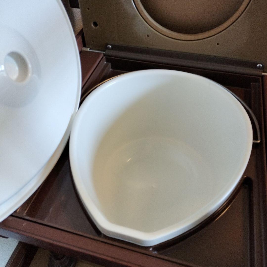 と*ん様 ウチエ 家具調ポータブルトイレ 【美品】【災害対策】