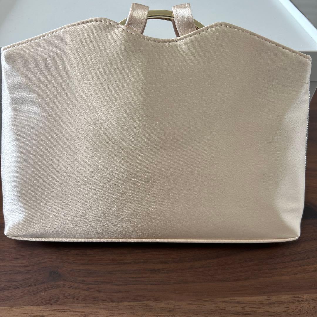 aimerハンドル付きビーズ刺繍バッグ