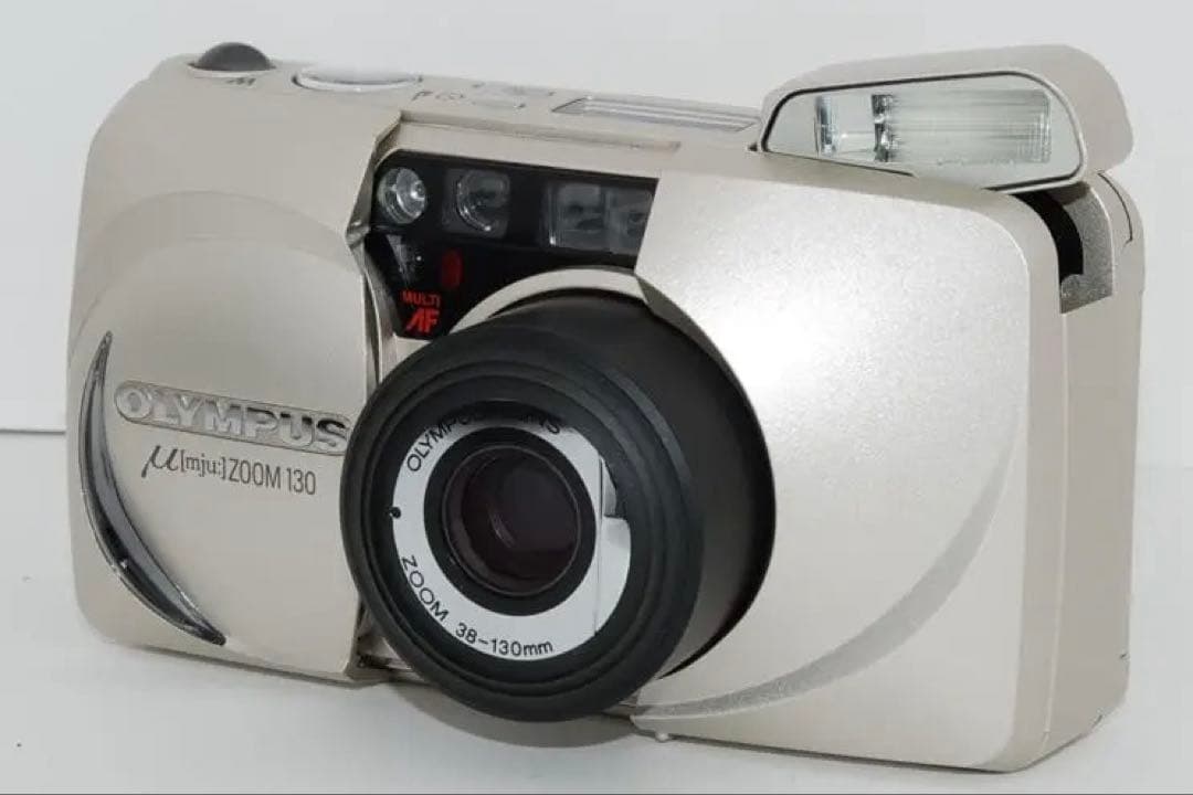 【美品】OLYMPUS μ[mju] ミュー　 ZOOM 130 完動品