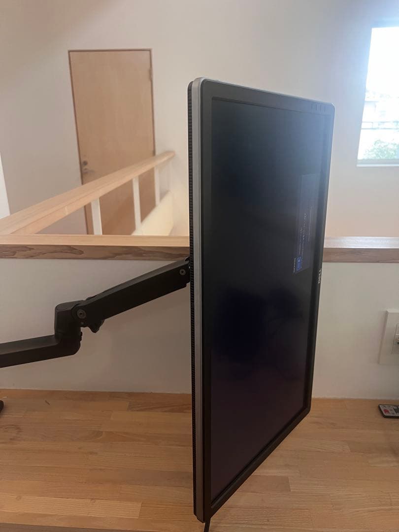Dell 4K display P2415Q + HPモニターアーム