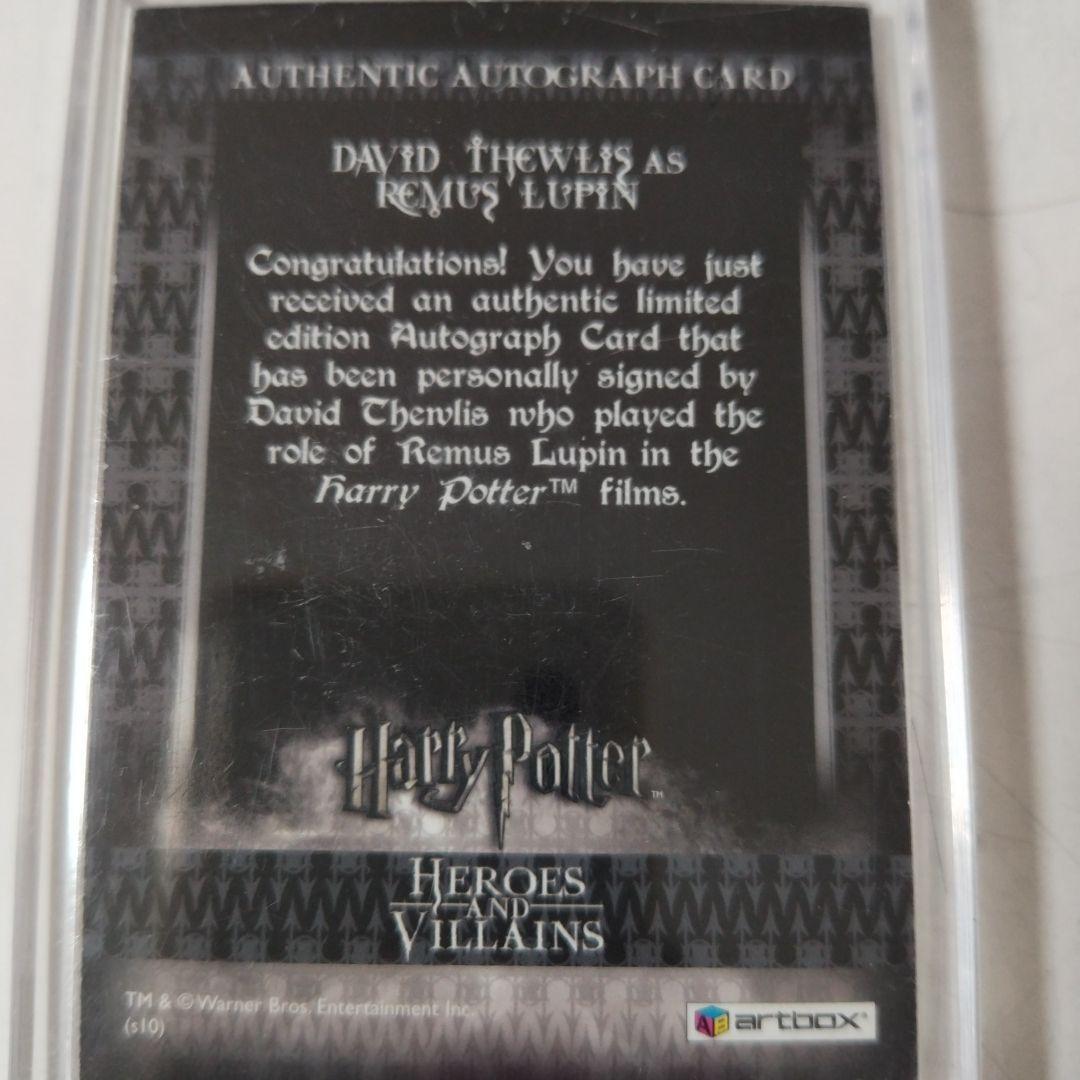 ハリーポッター HarryPotter リーマス・ルーピン 直筆サインカード