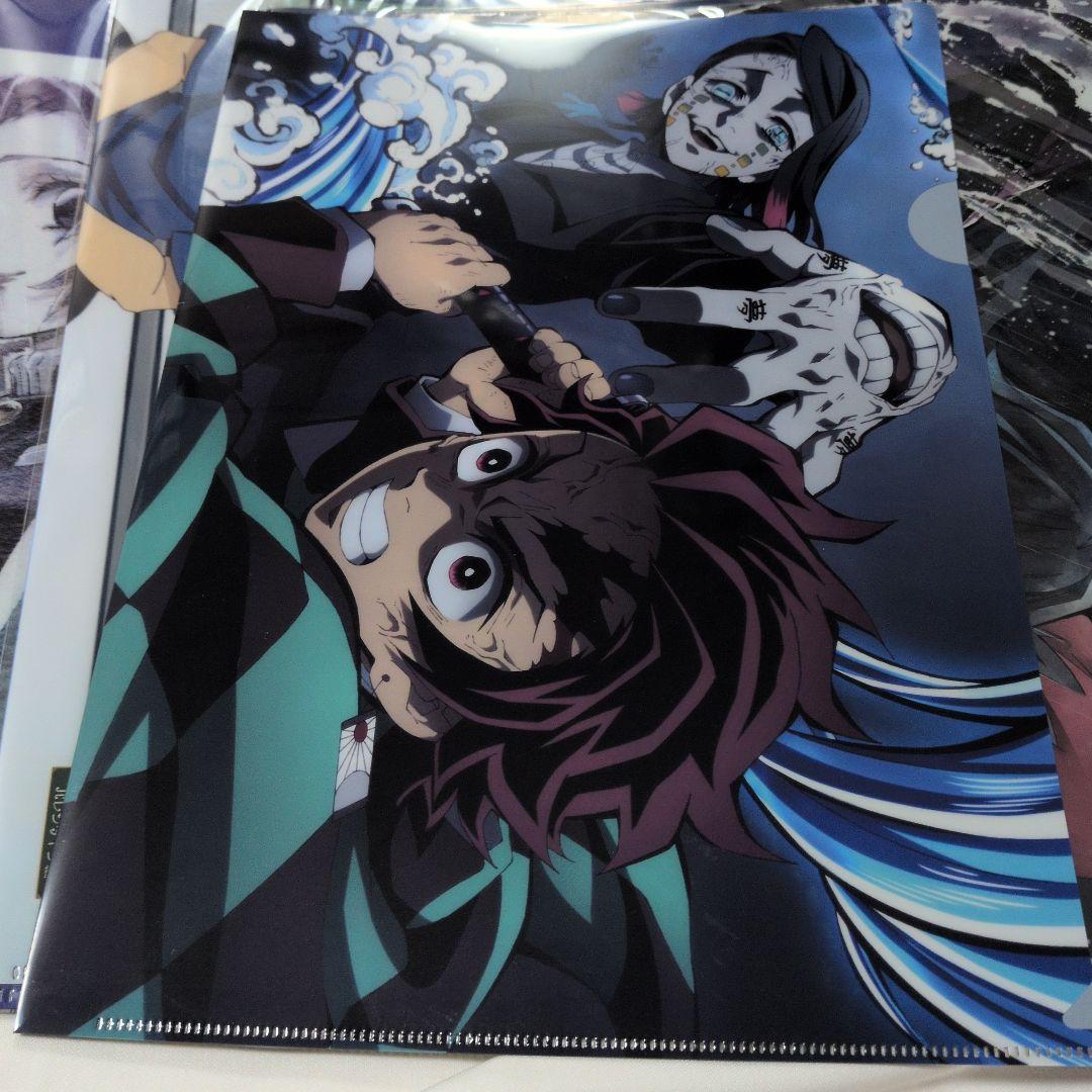 鬼滅の刃 クリアファイル 全集中展 誕生祭 ハロウィン 冨岡義勇 不死川実弥