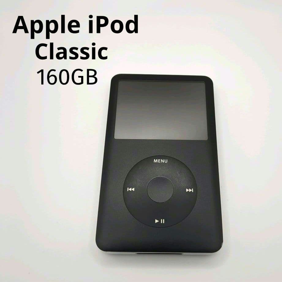 動作確認済み✨Apple iPod Classic 160GB A1238 黒