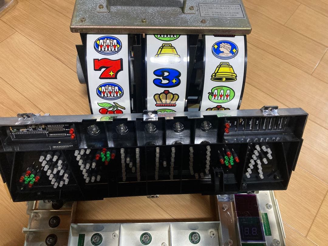 【動作未確認】☆大東音響☆マジカルベンハー　リール　パネルカバー　パチスロ