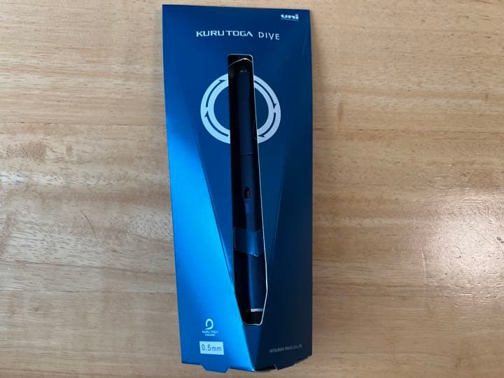 三菱鉛筆 クルトガDIVE ムーンナイトブルー
