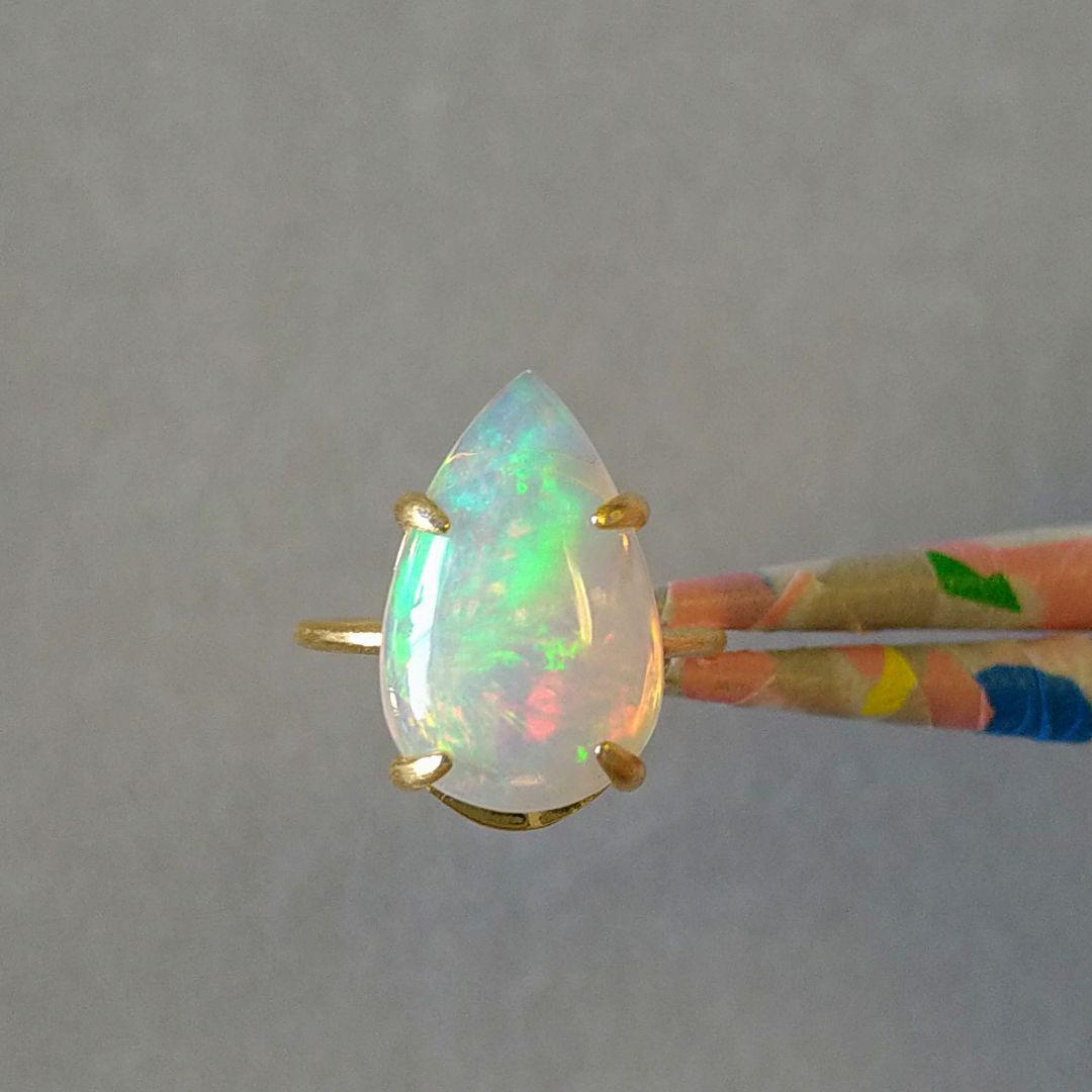 *カイラニページ*エチオピア産　　　オパール•リング