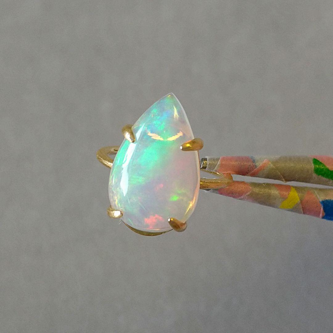 *カイラニページ*エチオピア産　　　オパール•リング