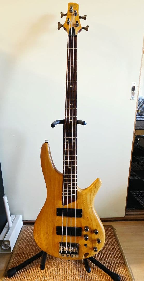 Ibanez SR 4弦エレキベース ナチュラルウッド
