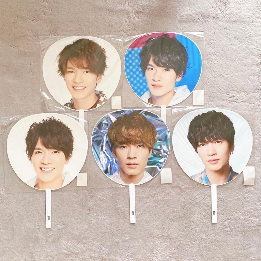 Man ジャンボうちわ 5枚セット 深澤辰哉