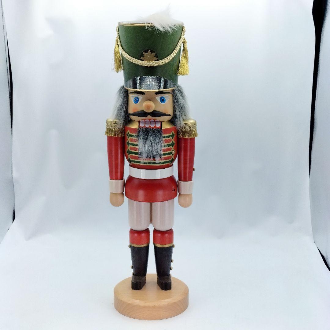 くるみ割り人形 クリスチャンウルブリヒト ドイツ製 兵隊 赤