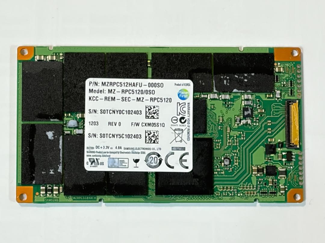 8001★VPCZ23AJ★SSD★MZRPC512HAFU★512GB★MLC