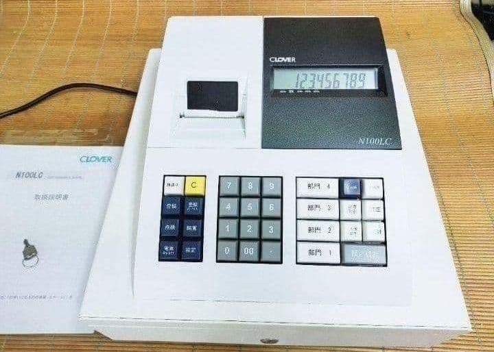 クローバーレジスター　N100LC　簡単便利特殊　送料込　100740