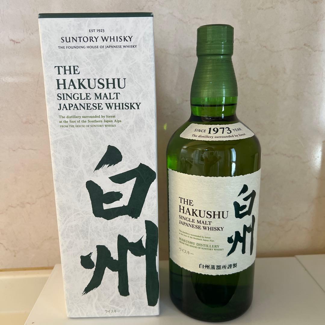 サントリー白州シングルモルトウイスキー