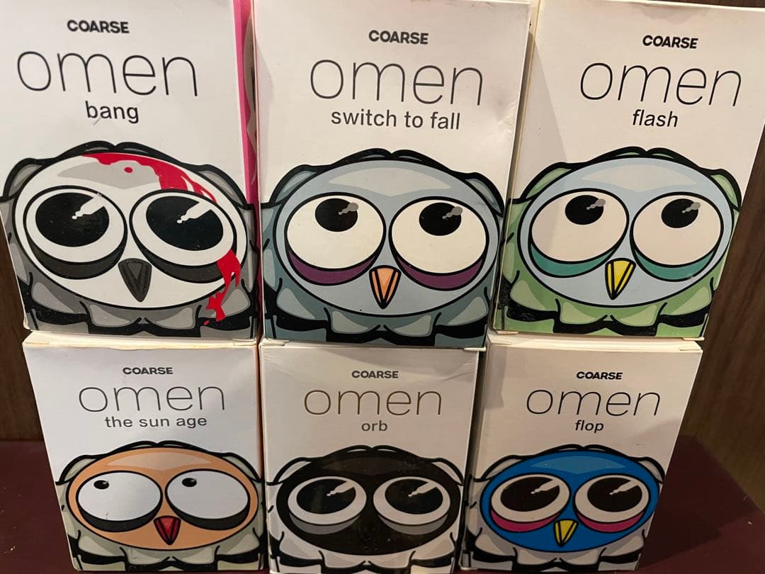 coarse Omen インタリア　置物　飾り　フィギュア 6点