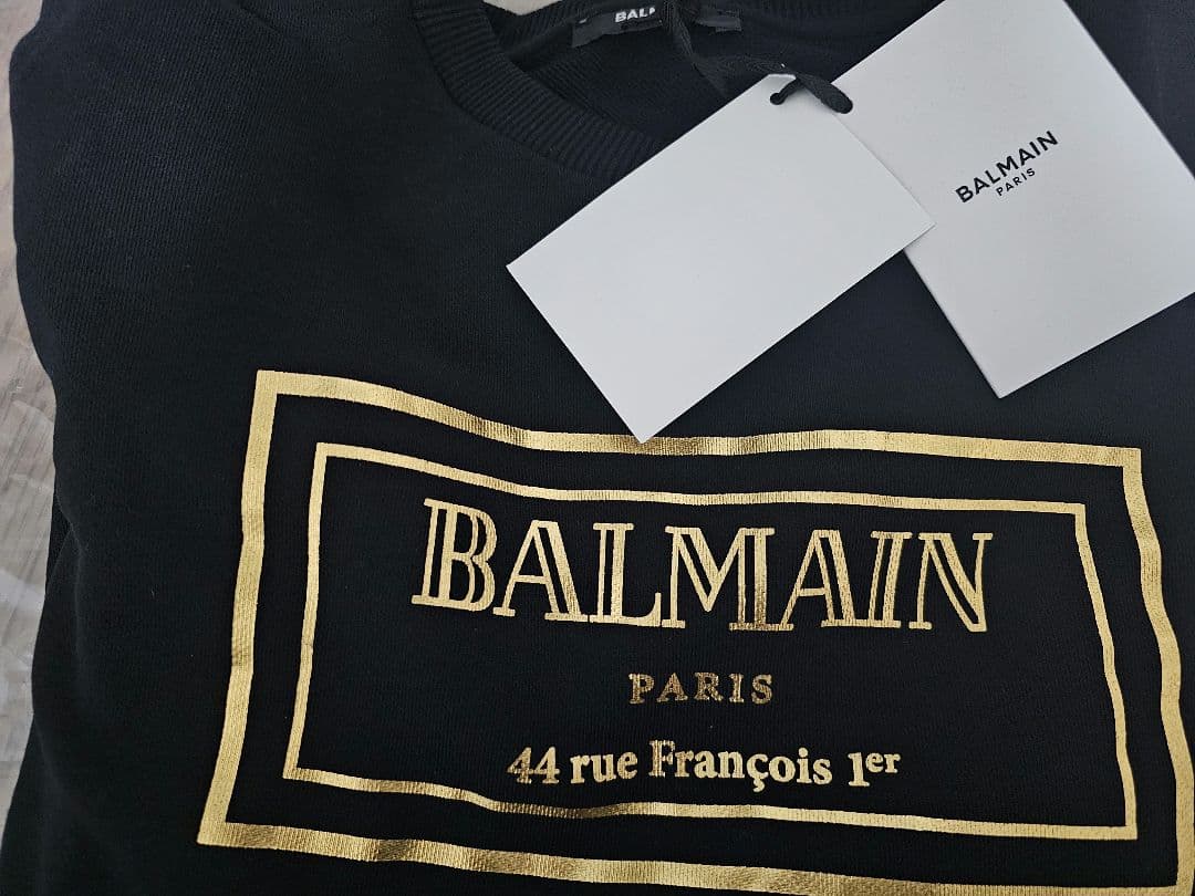 【新品タグ付き大人OK】BALMAIN バルマン スウェットキッズ 13Y