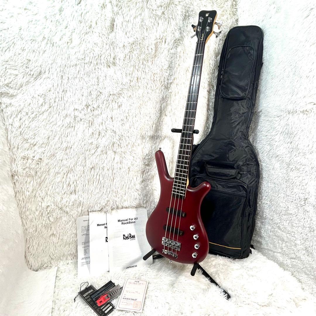 【美品】Warwick Corvette Active アクティブ 純正ギグ