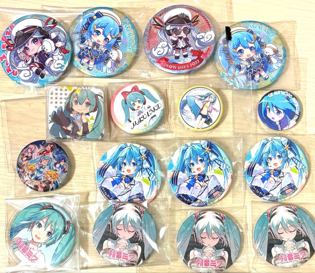 初音ミク 缶バッジ まとめ売り NT あそーと マジカルミライ