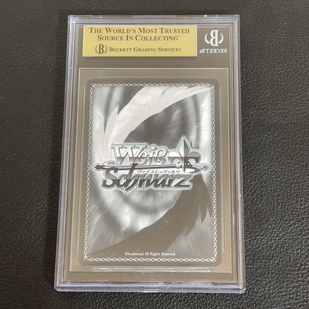 ヴァイスシュヴァルツ　教室のセカイ　初音ミク　SSP サイン　BGS9.5